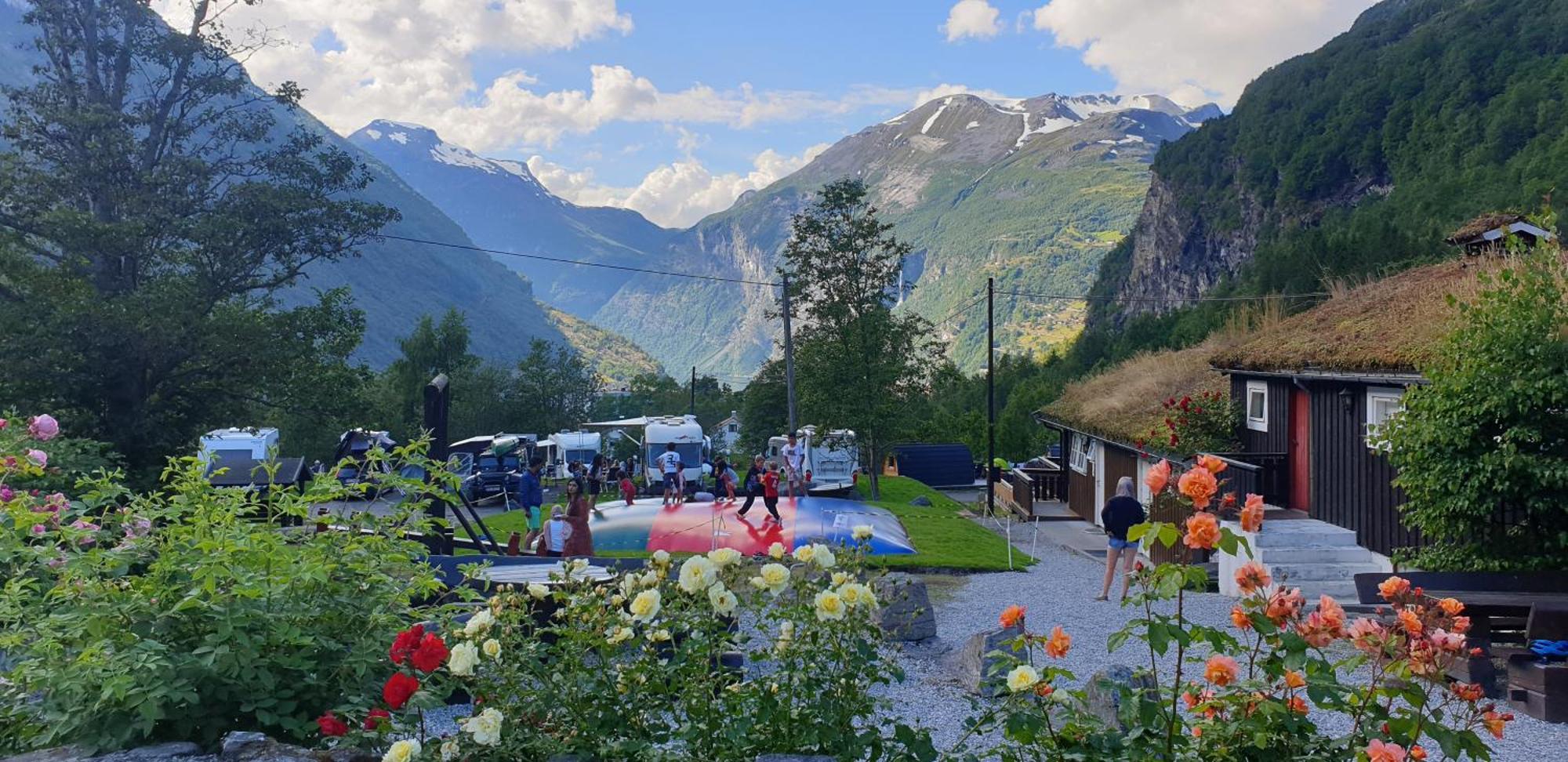 Vinje Camping Гейрангер Экстерьер фото