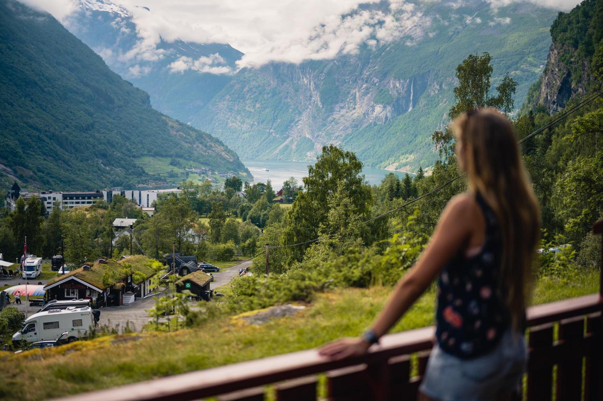 Vinje Camping Гейрангер Экстерьер фото