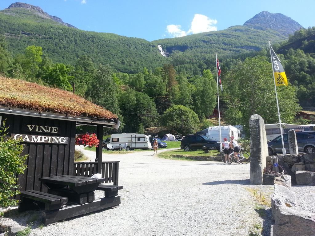 Vinje Camping Гейрангер Экстерьер фото